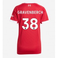 Liverpool Ryan Gravenberch #38 Domáci Ženy futbalový dres 2025-26 Krátky Rukáv